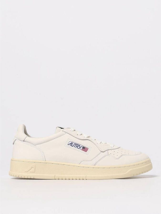Autry Leather Low-Top Sneakers White