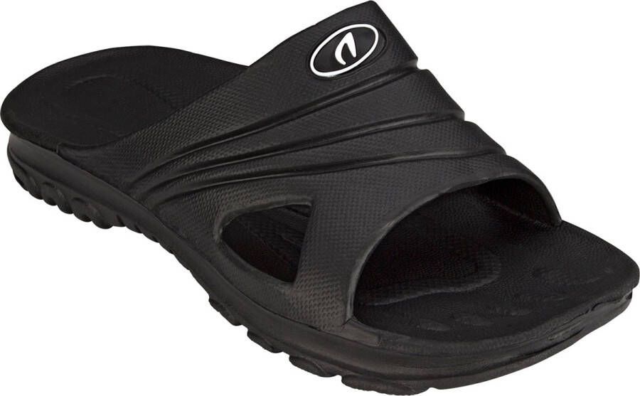 Avento Badslipper Volwassenen Lichtgewicht Zwart