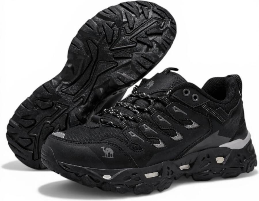 Aventury Outdoor Sneakers Unisex Comfort Wandelschoenen Zwart
