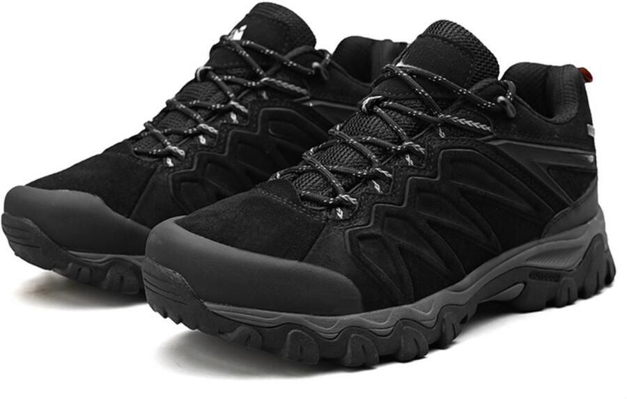 Aventury Wandelschoenen Waterdicht Lederen Hicking schoenen Berg schoenen Wandelschoenen dames Wandelschoenen heren Zwart - Foto 3