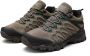 Aventury Wandelschoenen Waterdicht Lederen Hicking schoenen Berg schoenen Wandelschoenen dames Wandelschoenen heren Khaki - Thumbnail 1