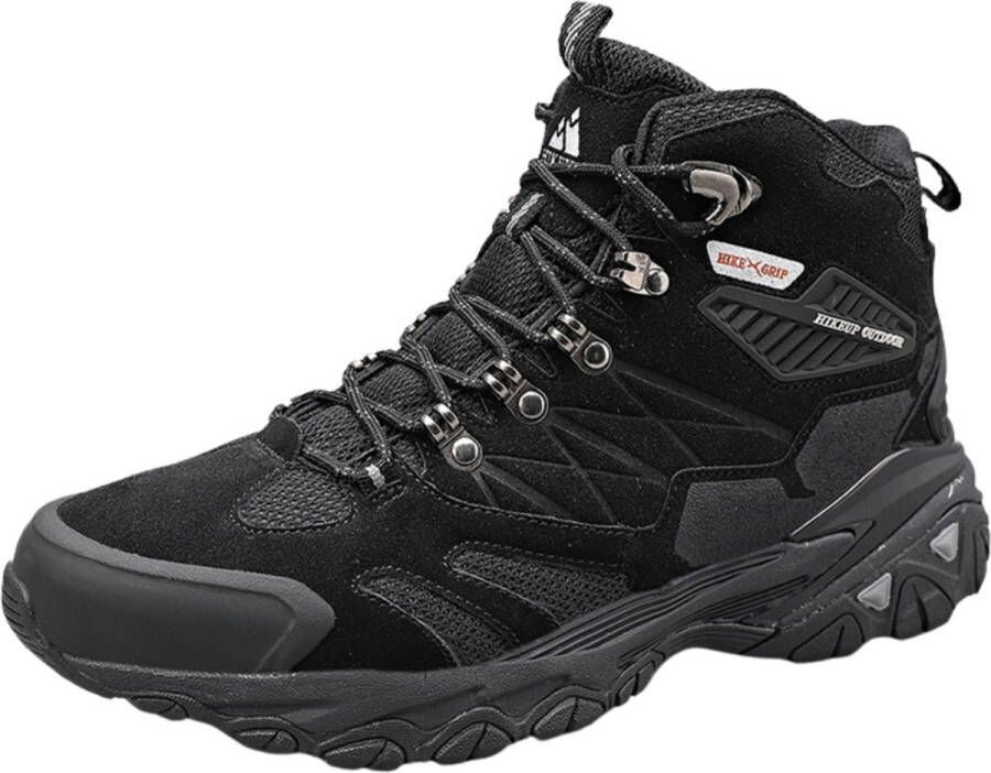 Aventury Wandelschoenen Waterdicht Lederen Hicking schoenen Berg schoenen Wandelschoenen dames Wandelschoenen heren Zwart - Foto 2