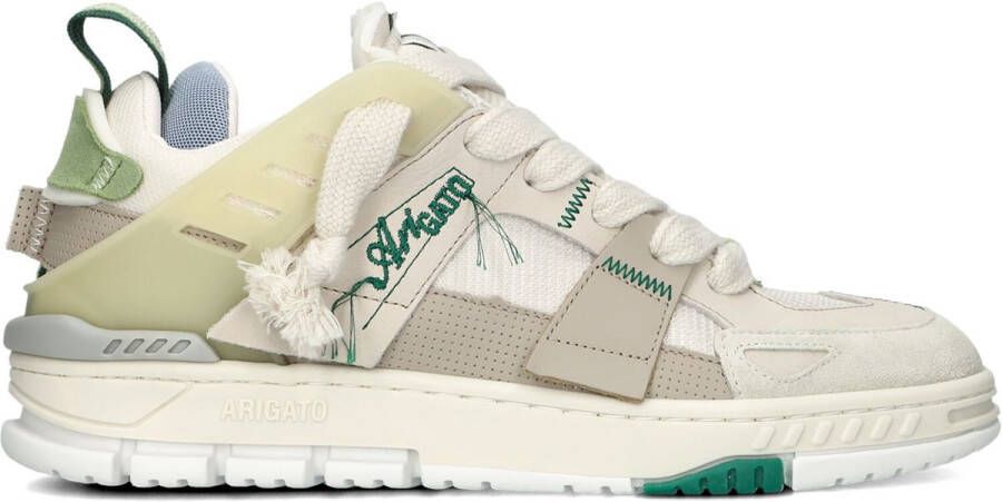 AXEL ARIGATO Lage sneakers Area Patchwork Sneaker Maat: 44 Materiaal: Suède Kleur: Beige