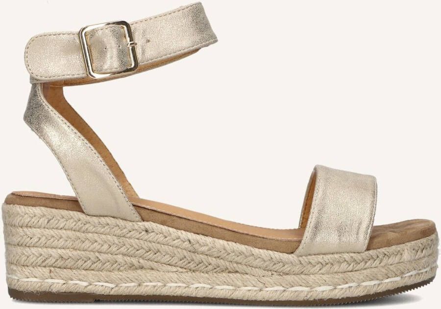 AYANA 0047-43 Sandalen Met Sleehak Dames Goud