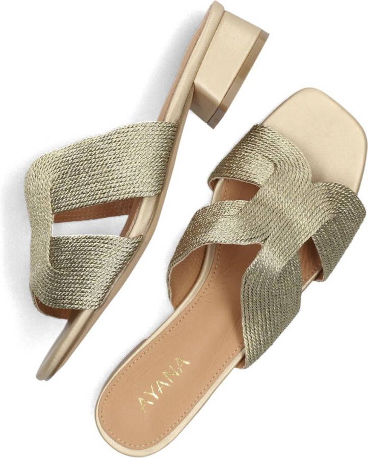 AYANA 0325-8 Slippers Dames Goud