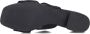 AYANA Slippers Dames 0325-8 Maat: 37 Materiaal: Raffia Kleur: Zwart - Thumbnail 2