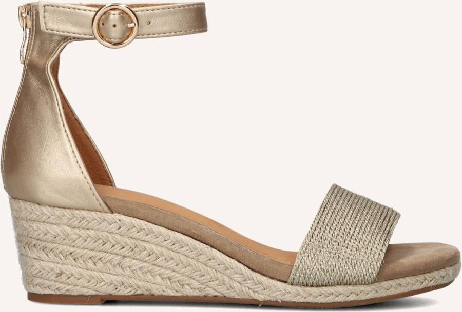 AYANA 0577-3b Espadrilles Zomer Schoenen Dames Goud