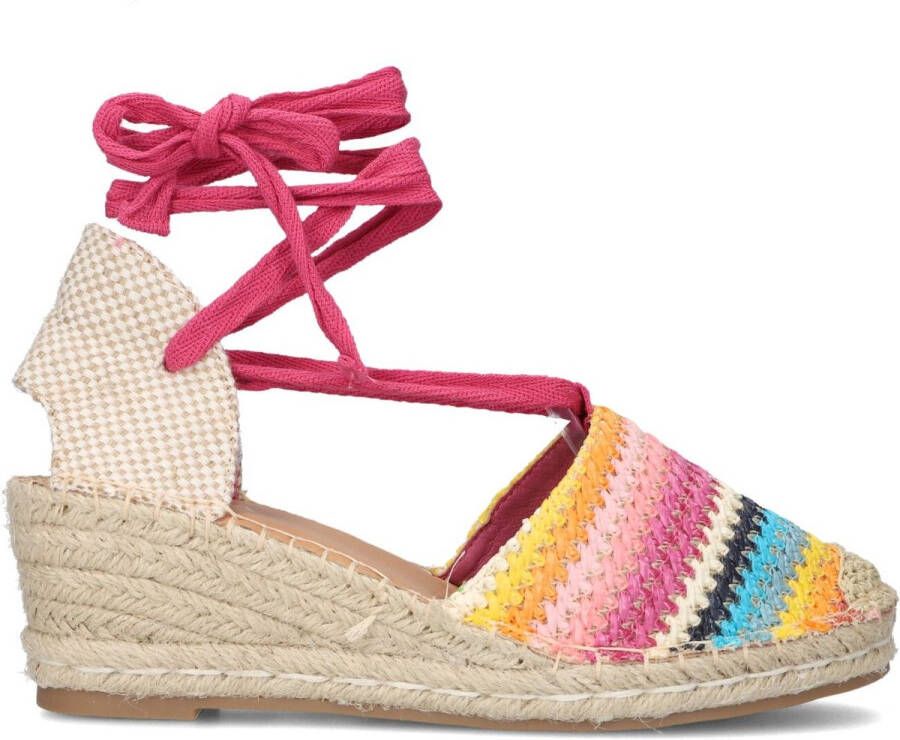 AYANA 0655-1 Sandalen Met Sleehak Dames Multi
