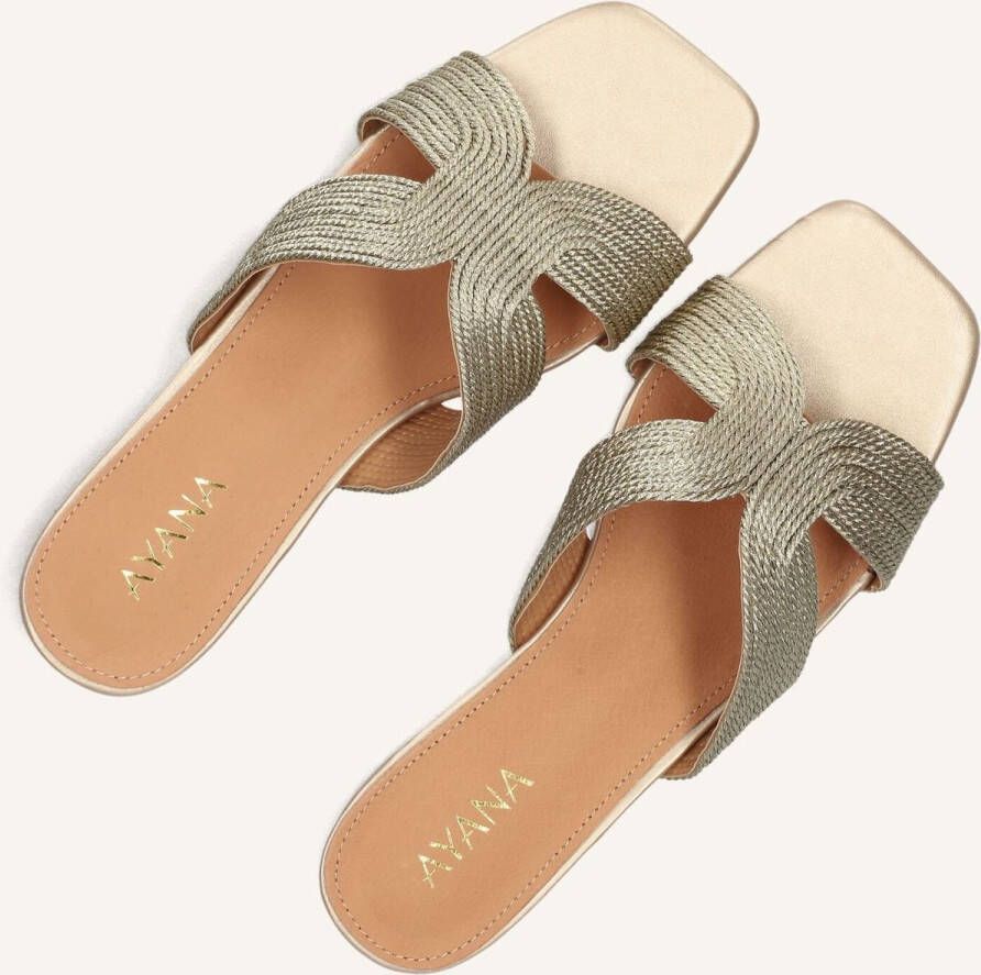 AYANA 0677-1 Slippers Dames Goud