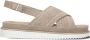 AYANA Dames 11863 Maat: 38 Materiaal: Suède Kleur: Beige - Thumbnail 2