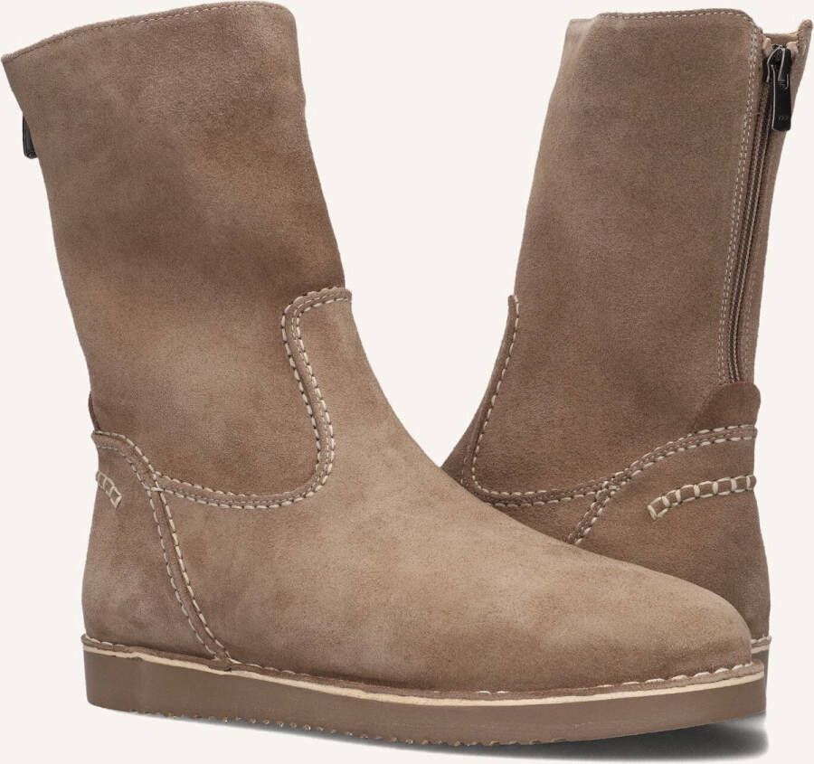 AYANA 12015 Laarzen Suède Dames Taupe