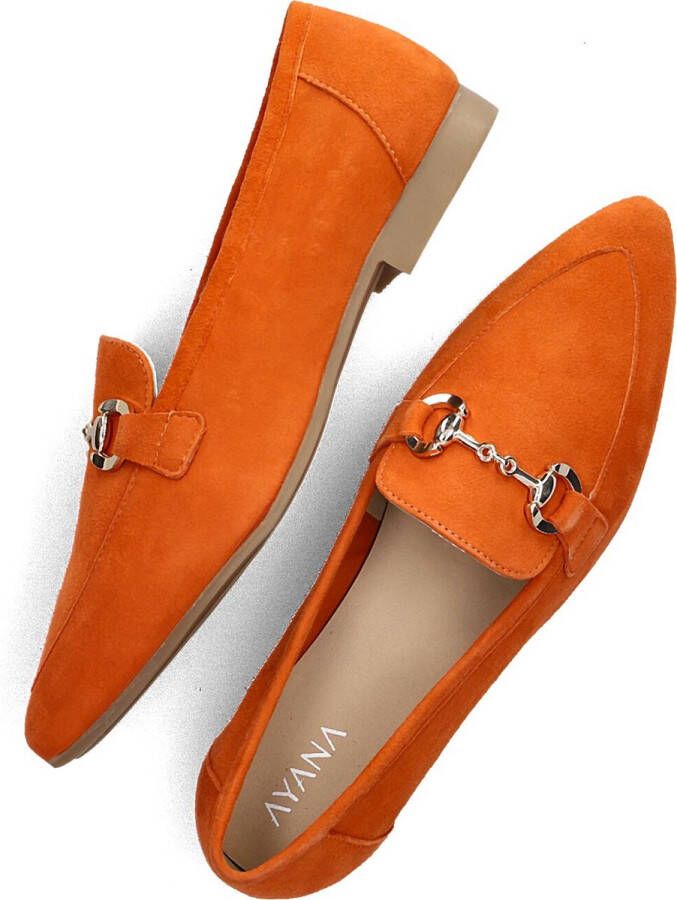 AYANA 4788 Loafers Instappers Dames Oranje