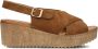 AYANA Dames 722031 Maat: 36 Materiaal: Suède Kleur: Cognac - Thumbnail 2