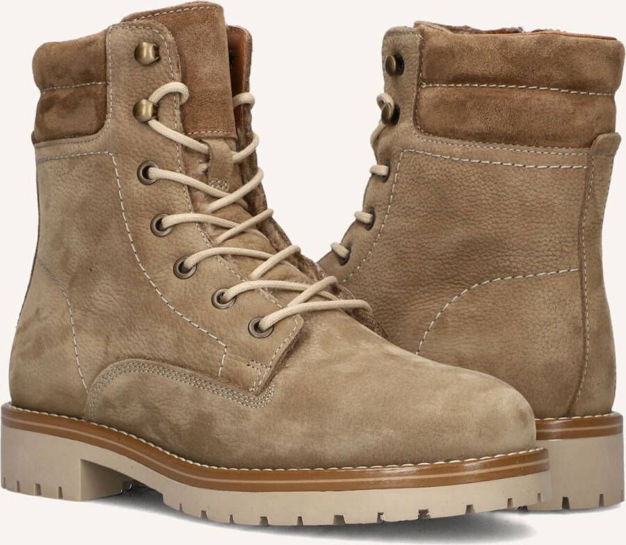 AYANA Veterboots Dames 754 Maat: 37 Materiaal: Leer Kleur: Beige - Foto 2