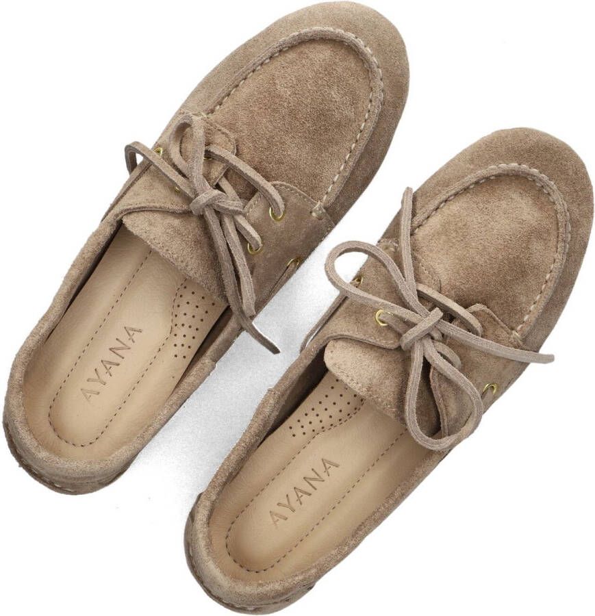 AYANA Ay1000 Mocassins Dames Instappers Beige