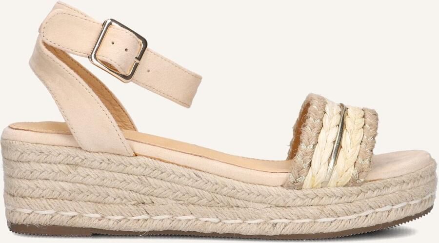 AYANA Sandalen met Hak Dames 0047 Maat: 40 Materiaal: Leatherlook Kleur: Beige - Foto 2