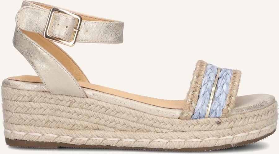 AYANA Sandalen met Hak Dames 0047 Maat: 40 Materiaal: Leatherlook Kleur: Goud - Foto 2