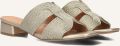 AYANA Slippers Dames 0325-8 Raffia Goud - Goud