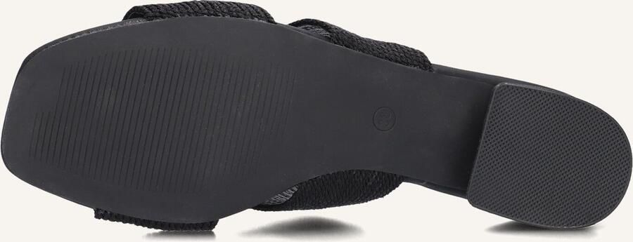AYANA Slippers Dames 0325-8 Maat: 37 Materiaal: Raffia Kleur: Zwart - Foto 2