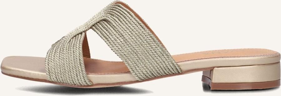 AYANA Slippers Dames 0677-1 Maat: 42 Materiaal: Raffia Kleur: Goud - Foto 2