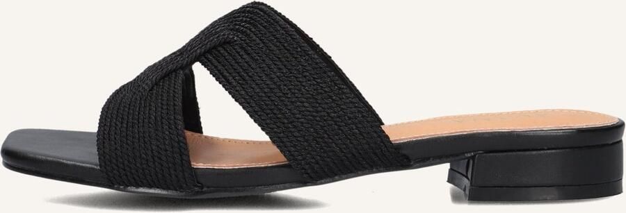 AYANA Slippers Dames 0677-1 Maat: 39 Materiaal: Textiel Kleur: Zwart - Foto 2