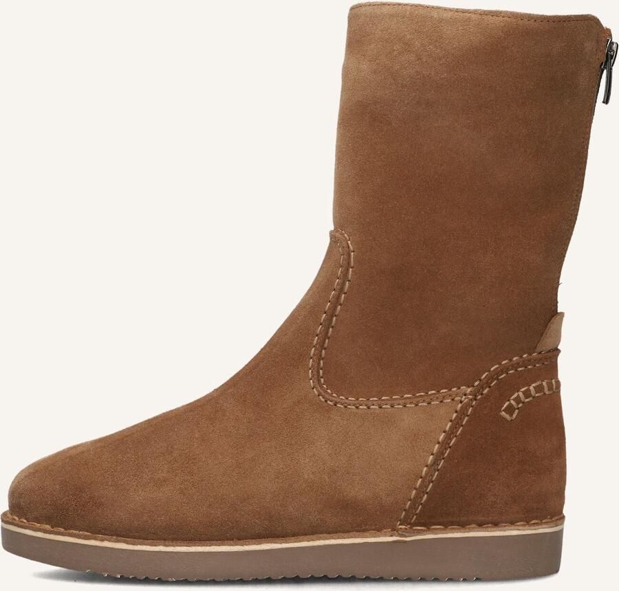 AYANA Laarzen Dames 12015 Maat: 38 Materiaal: Suède Kleur: Cognac - Foto 2