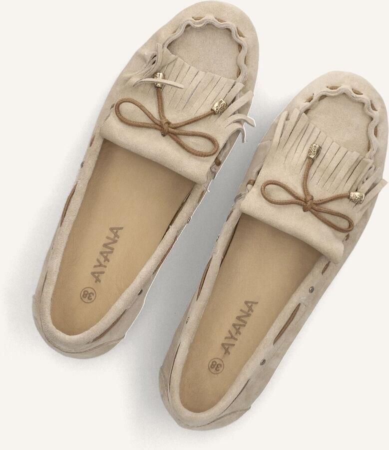 AYANA Mocassins Dames 12691 Maat: 38 Materiaal: Suède Kleur: Beige - Foto 5