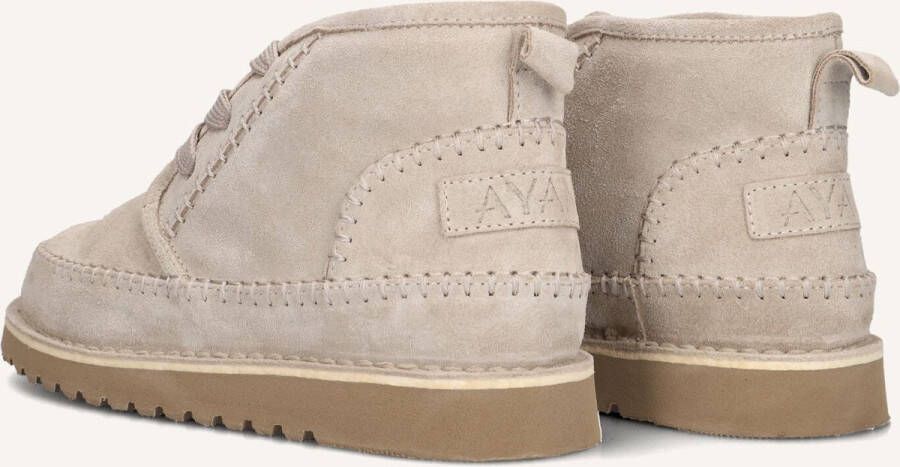 AYANA Veterboots Dames 2422 Maat: 43 Materiaal: Suède Kleur: Beige - Foto 2