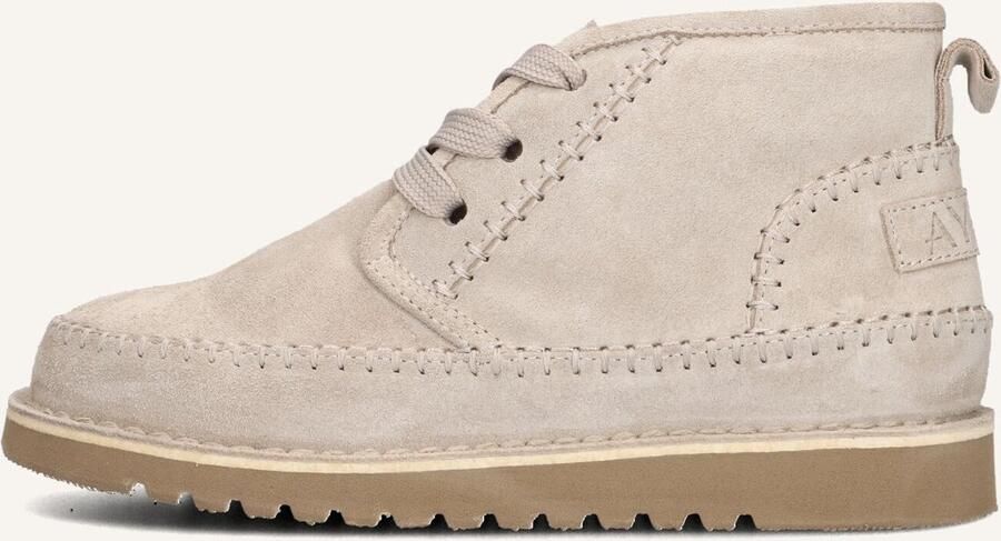 AYANA Veterboots Dames 2422 Maat: 44 Materiaal: Suède Kleur: Beige - Foto 2