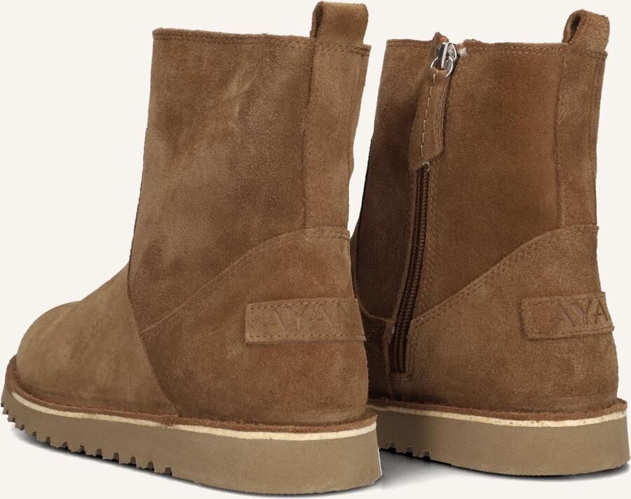 AYANA Enkelboots Dames 2427 Maat: 35 Materiaal: Suède Kleur: Cognac - Foto 2