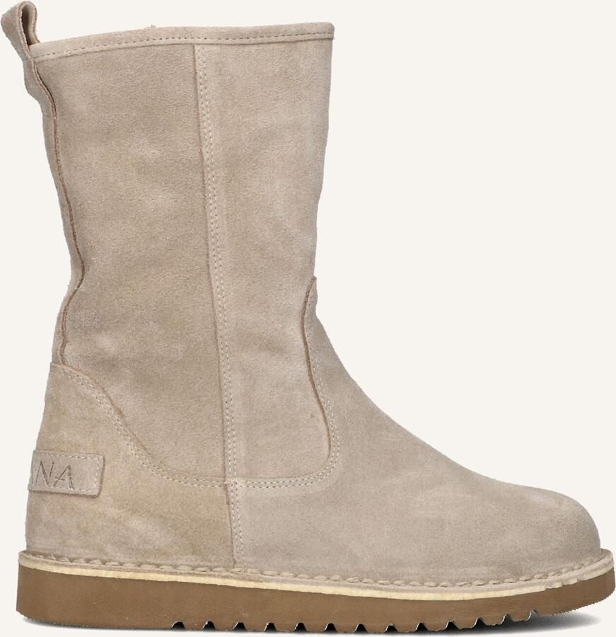AYANA Enkelboots Dames 2444 Maat: 43 Materiaal: Suède Kleur: Beige - Foto 2