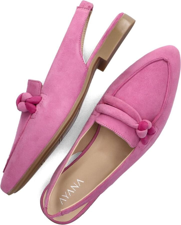 AYANA Slingbacks Dames 4919 Maat: 38 Materiaal: Suède Kleur: Roze - Foto 3