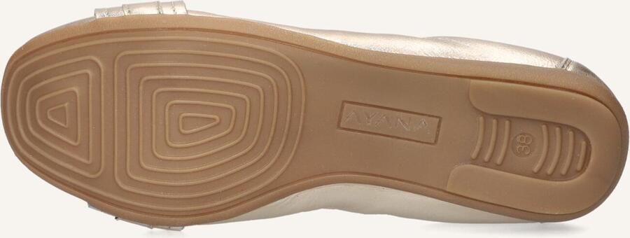 AYANA Ballerina Dames 4936 Maat: 38 Materiaal: Leer Kleur: Goud - Foto 2