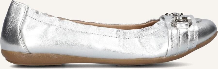 AYANA Ballerina Dames 4936 Maat: 39 Materiaal: Leer Kleur: Zilver - Foto 2