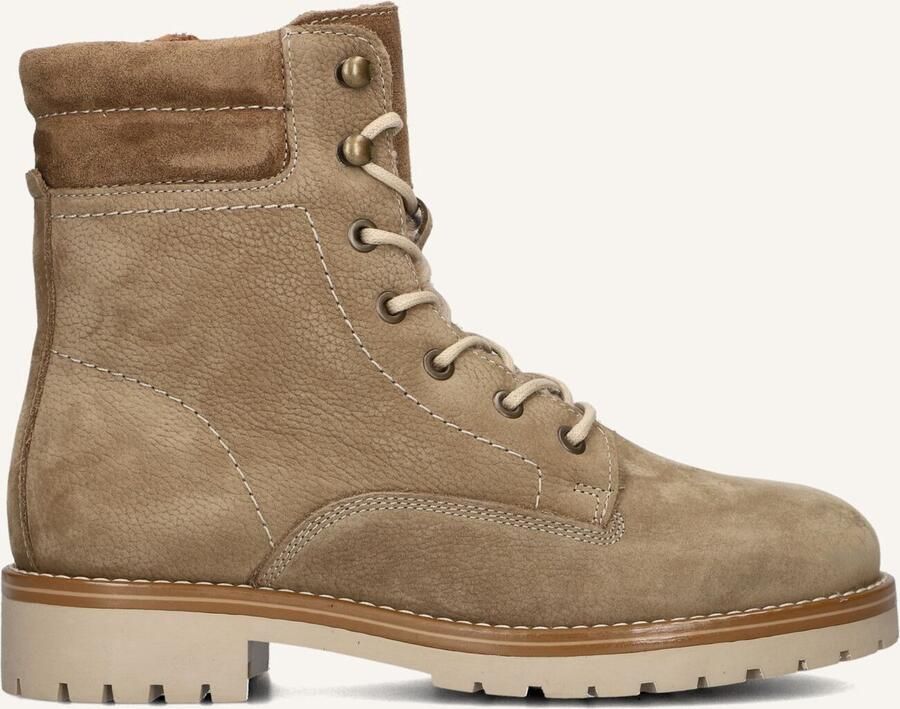 AYANA Veterboots Dames 754 Maat: 37 Materiaal: Leer Kleur: Beige - Foto 3