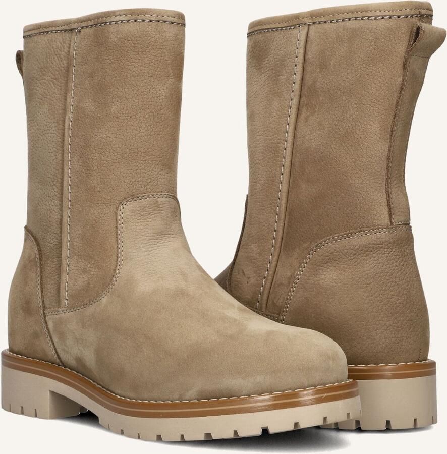 AYANA Boots Dames 762 Maat: 39 Materiaal: Suède Kleur: Beige - Foto 2