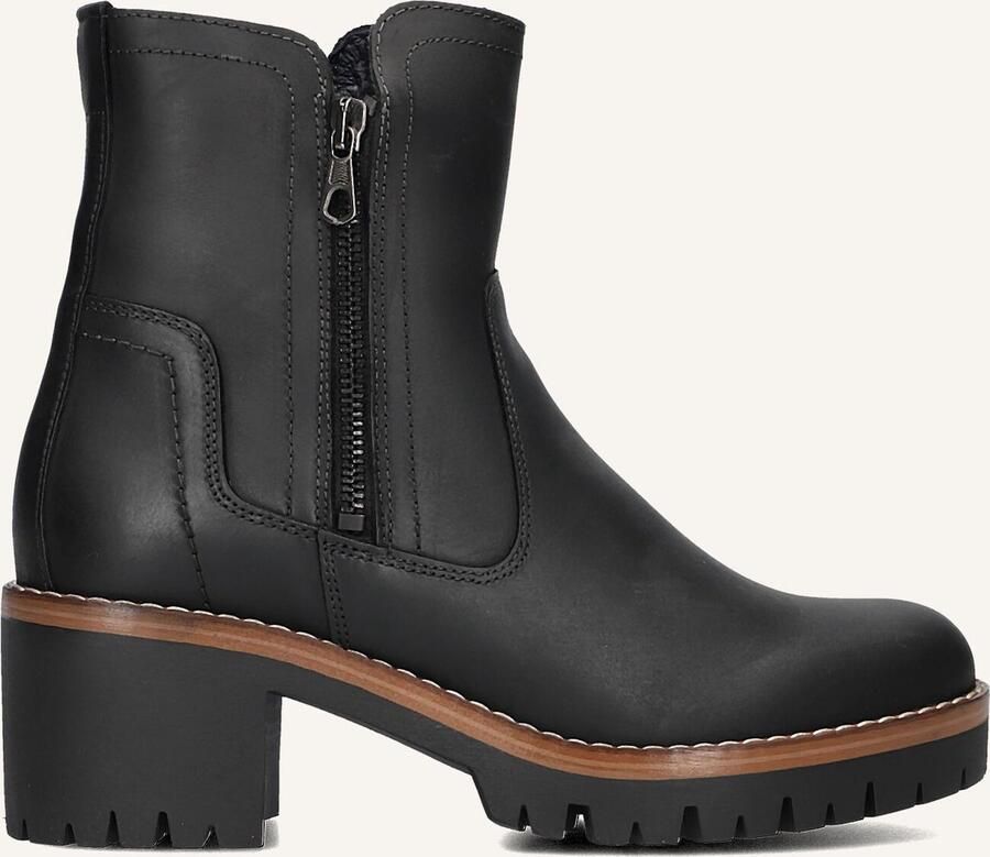 AYANA Enkellaarsjes Dames 854 Maat: 38 Materiaal: Leer Kleur: Zwart - Foto 2