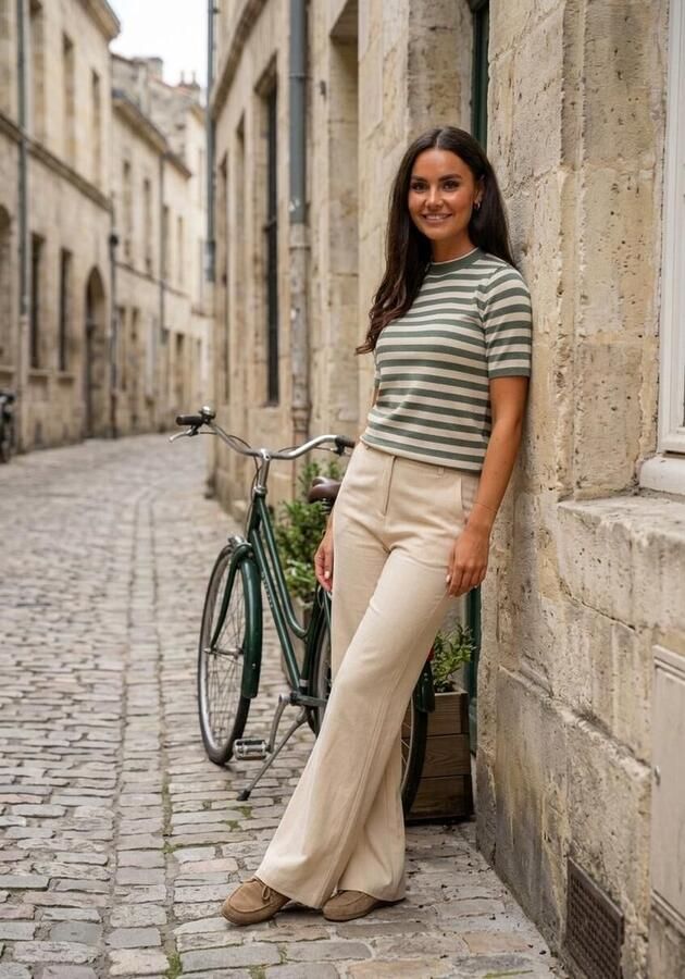 AYANA Mocassins Dames Ay1000 Suède Beige - Foto 4