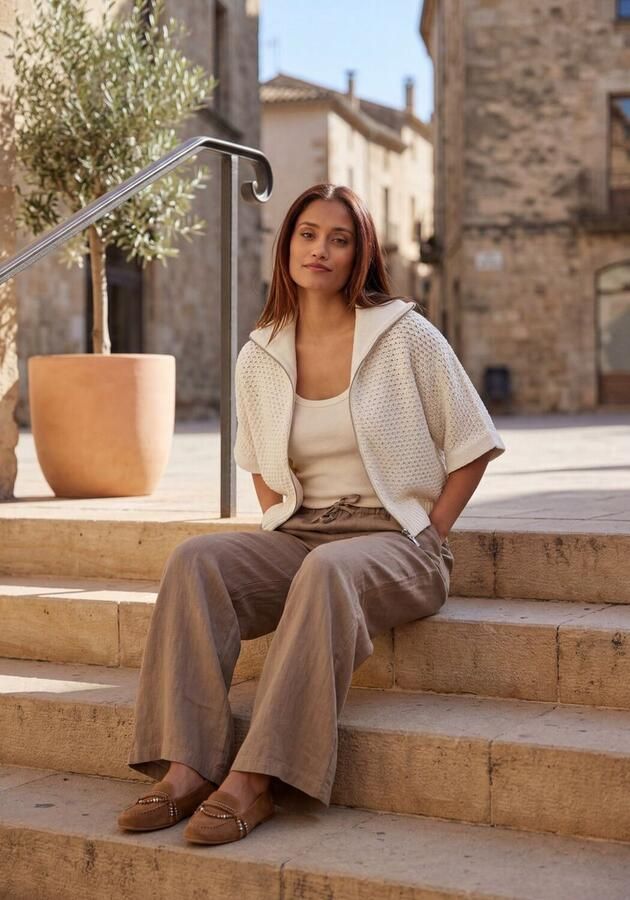 AYANA Mocassins Dames E29006 Maat: 40 Materiaal: Suède Kleur: Bruin - Foto 6
