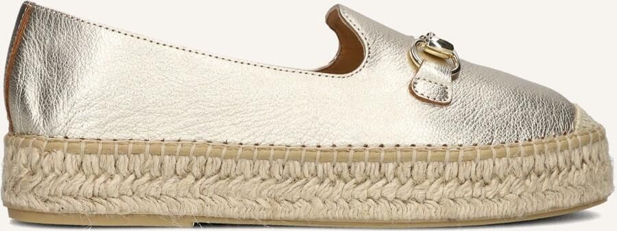 AYANA Espadrilles Dames Omo25yu812 Maat: 37 Materiaal: Leer Kleur: Goudkleurig - Foto 3