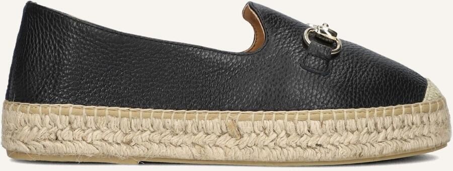 AYANA Espadrilles Dames Omo25yu812 Maat: 40 Materiaal: Leer Kleur: Zwart - Foto 3