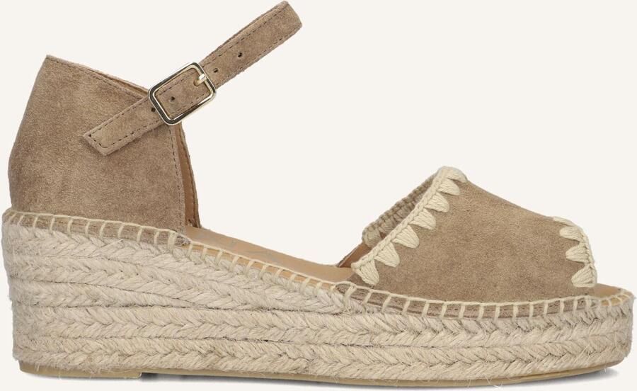 AYANA Espadrilles Dames Omo25yu816 Maat: 37 Materiaal: Suède Kleur: Zand - Foto 2