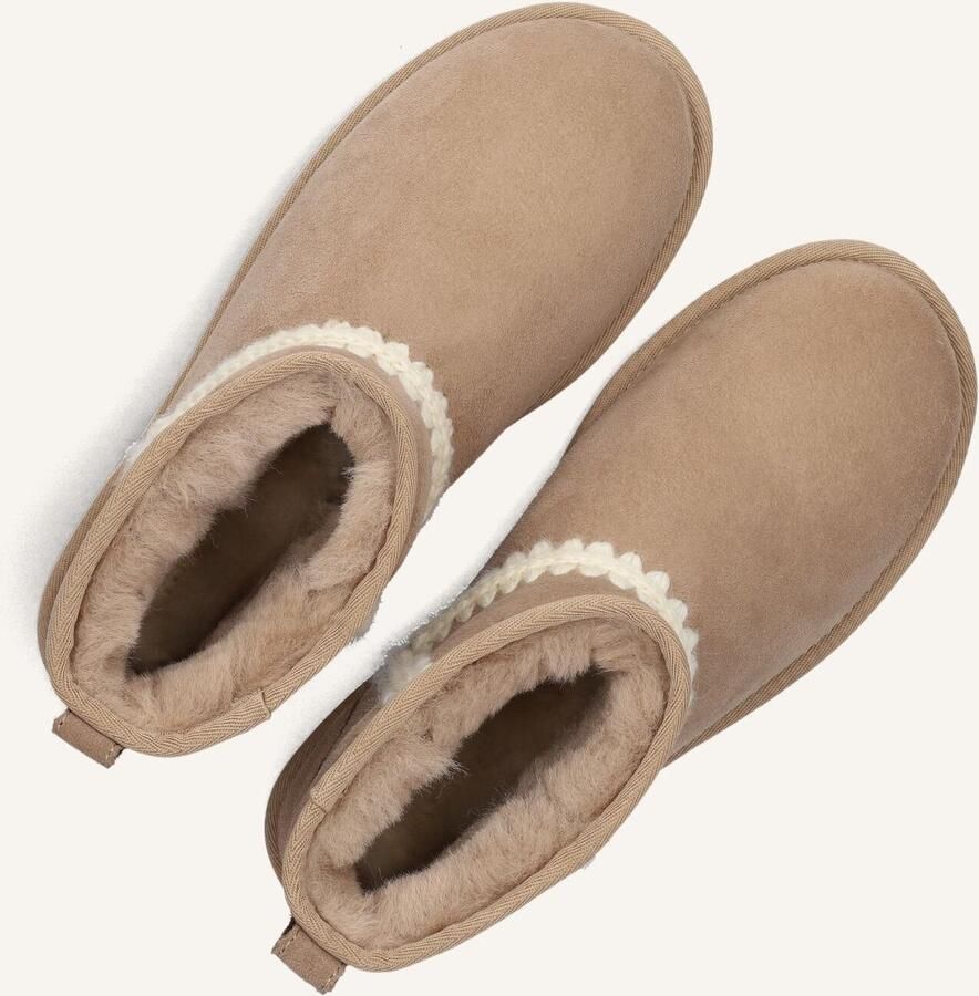 AYANA Vachtlaarzen Dames Sw4w035yw Maat: 36 Materiaal: Suède Kleur: Taupe - Foto 2