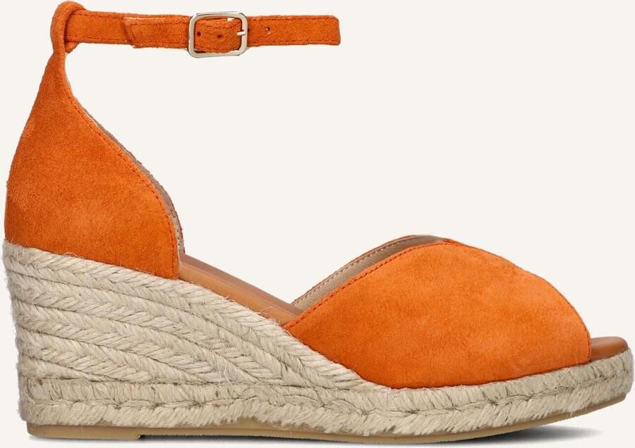 AYANA Espadrilles Dames Yu6891 Maat: 39 Materiaal: Suède Kleur: Oranje - Foto 2