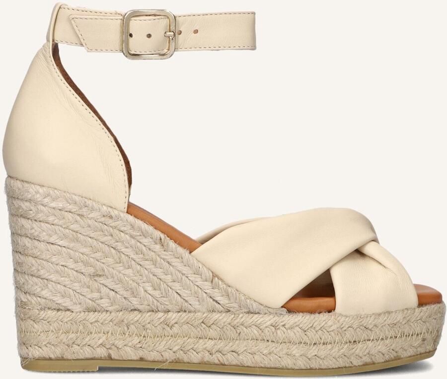 AYANA Espadrilles Dames Yu690 Maat: 37 Materiaal: Leer Kleur: Wit - Foto 2
