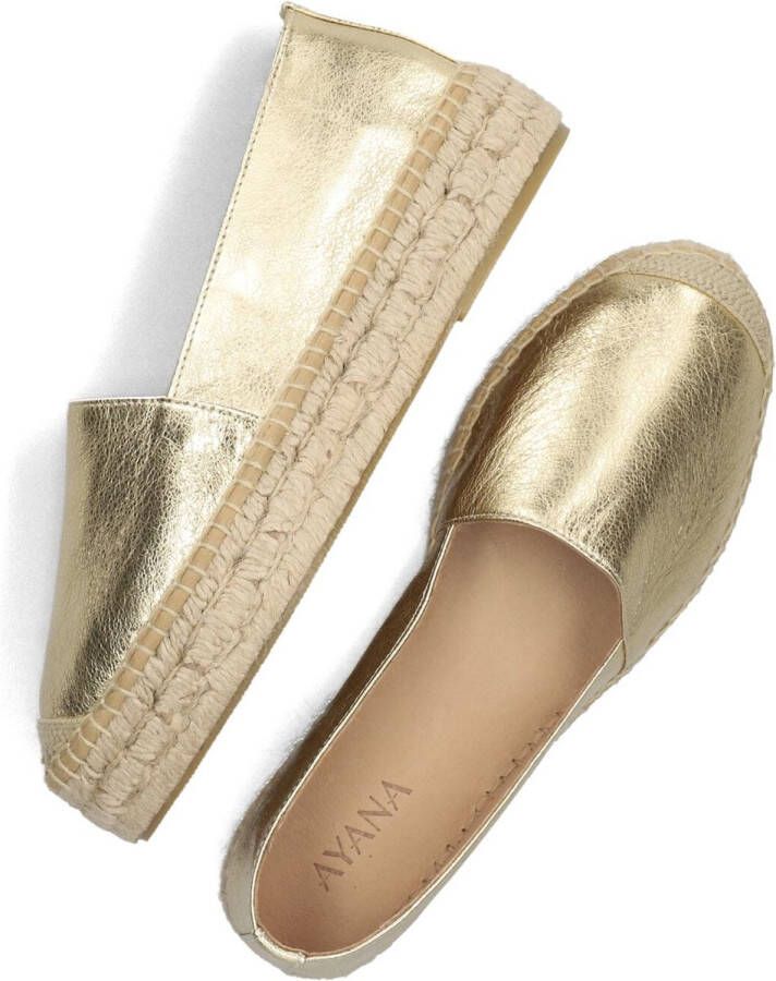 AYANA Dames Espadrilles Yu736 Goud