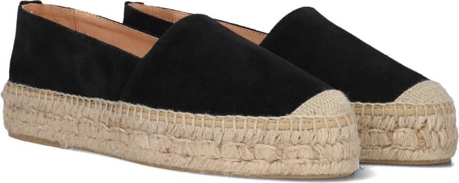 AYANA Espadrilles Dames Yu736 Maat: 37 Materiaal: Suède Kleur: Zwart
