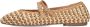 AYANA Ballerina Dames L12469 Maat: 36 Materiaal: Textiel Kleur: Bruin - Thumbnail 2
