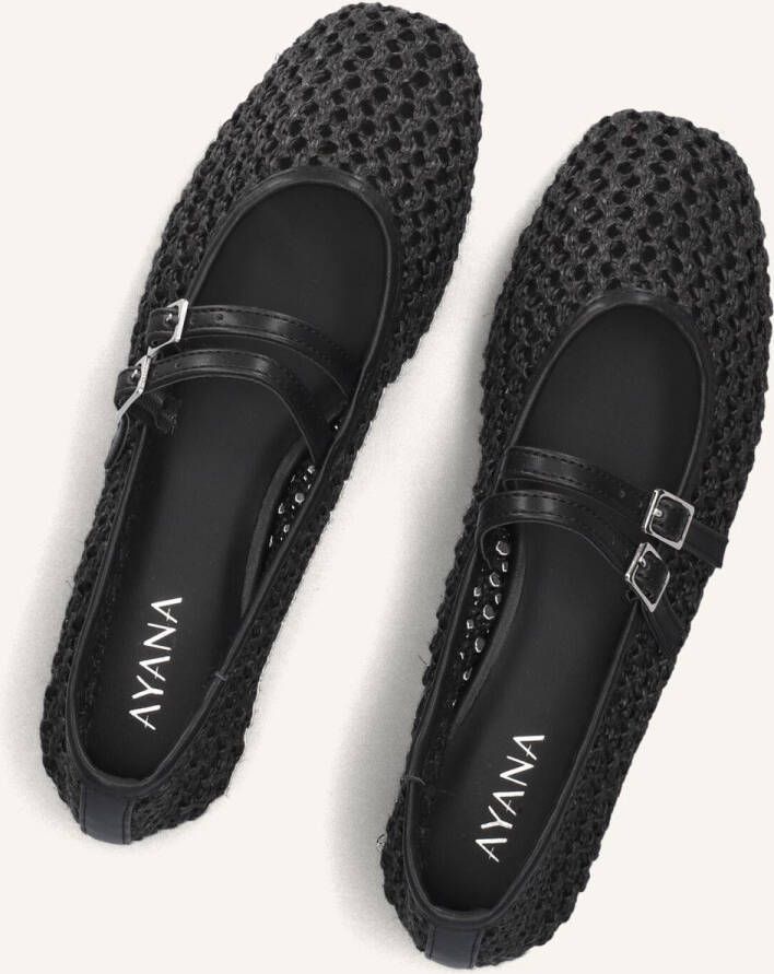 AYANA Ballerina Dames L12469 Maat: 43 Materiaal: Textiel Kleur: Zwart - Foto 3