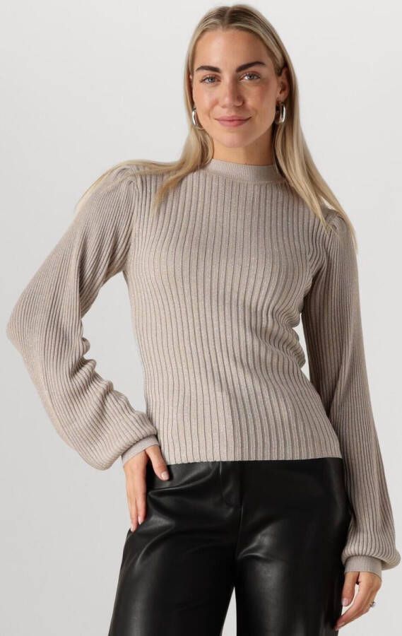 AYANA Notre-V Nv-elodie Truien & vesten Dames Sweater Hoodie Vest- Zand
